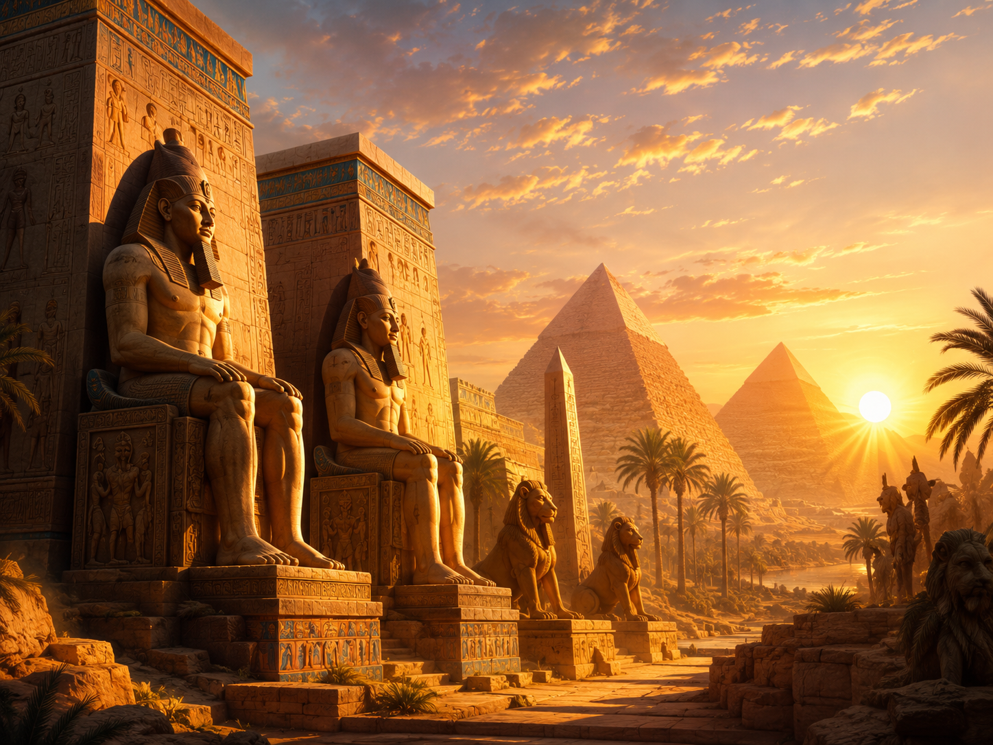 Illustrazione Sun of Egypt